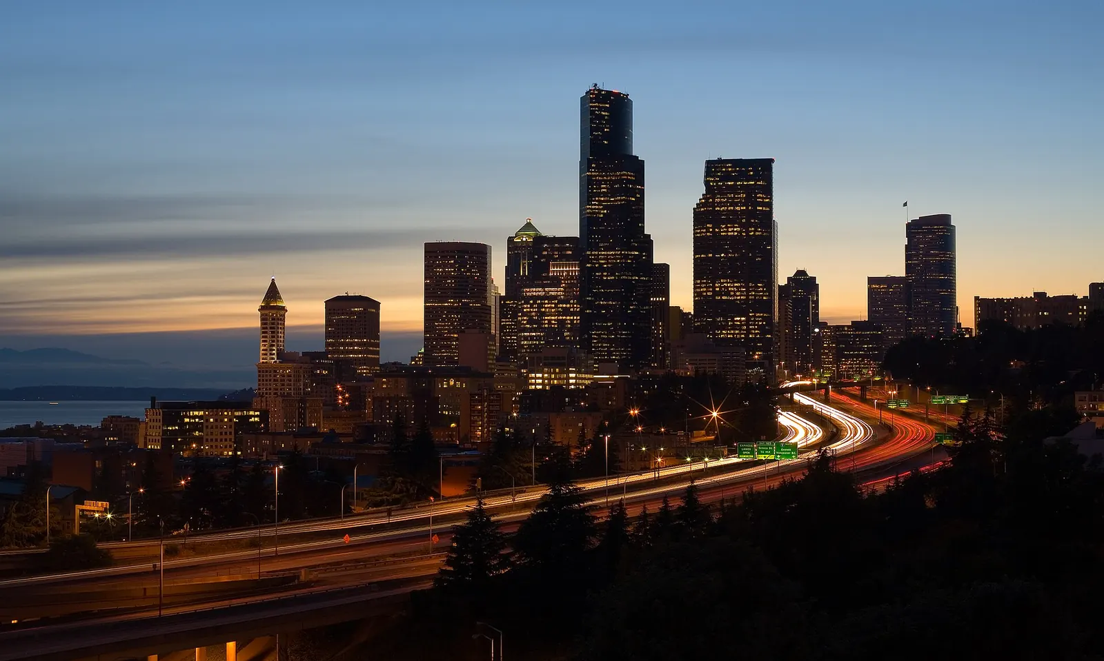 SeattleI5Skyline — Seattle