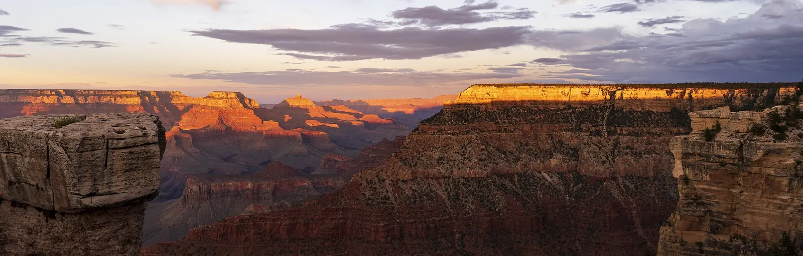 Grand Canyon South Rim at Sunset — Grand Canyon National Park