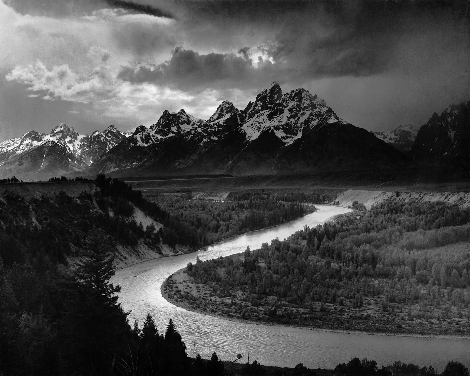 Adams The Tetons and the Snake River — Grand Teton National Park