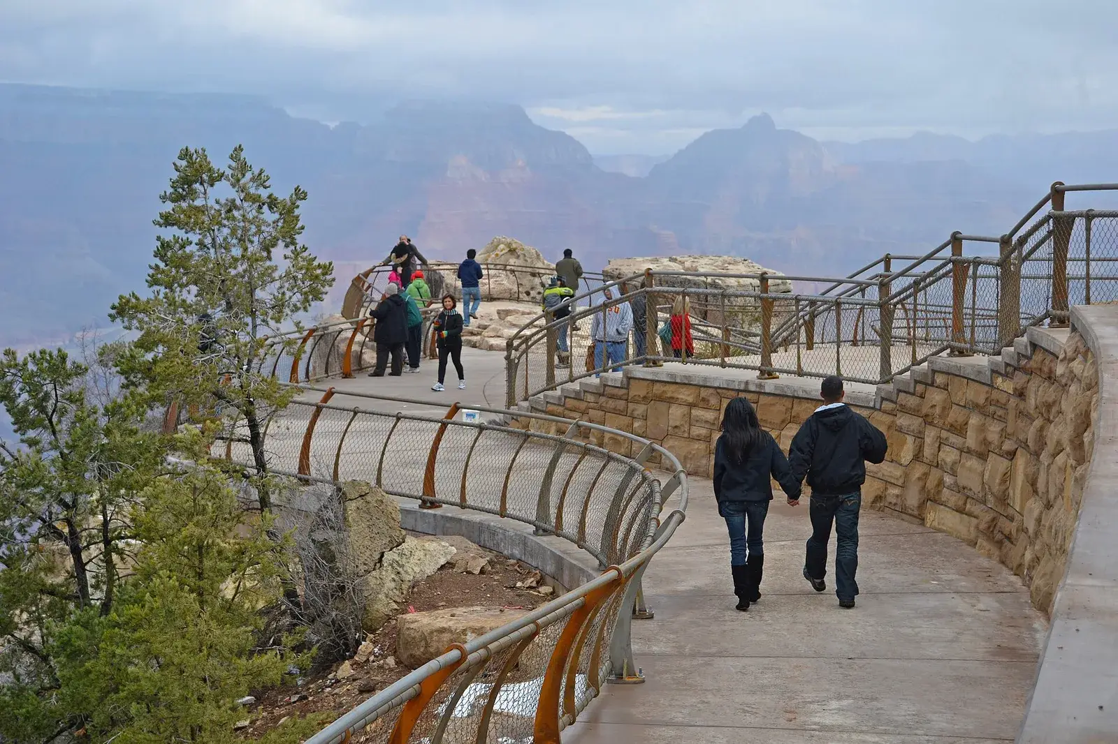 Grand Canyon from Mather Point on the South Rim